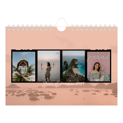 Calendrier photo A5 — Envie d'aventures [couverture]
