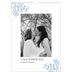 A3 Calendrier annuel — Romance en bleu et blanc [couverture]