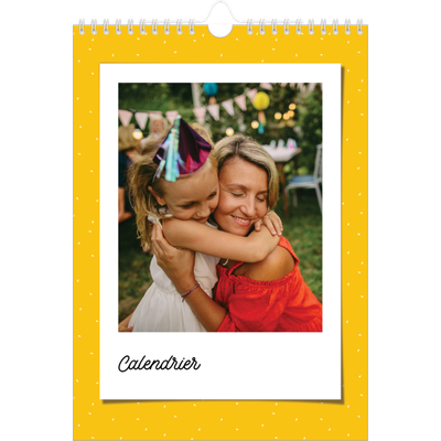 Calendrier photo A4 (20 x 30 cm) — Cliché rétro pop [couverture]