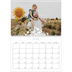 Calendrier photo A4 double (30 x 40 cm) — Invitation champêtre [Avril]
