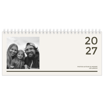 Calendrier de bureau — Contemporain audacieux [couverture]