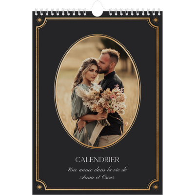 Calendrier photo A4 (20 x 30 cm) — Classique vintage [couverture]