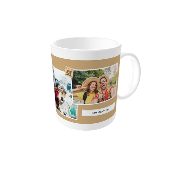 Mug personnalisé — Carnet de voyage