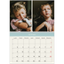 Calendrier photo A4 double (30 x 40 cm) — Chapitres pastel [Février]