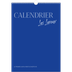 A3 Calendrier annuel — Classique cobalt [couverture]