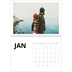 Calendrier photo A4 double (30 x 40 cm) — Espace blanc [Janvier]