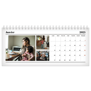 Calendrier de bureau — Une de magazine