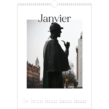 Calendrier photo A3 — Mon carnet de voyage