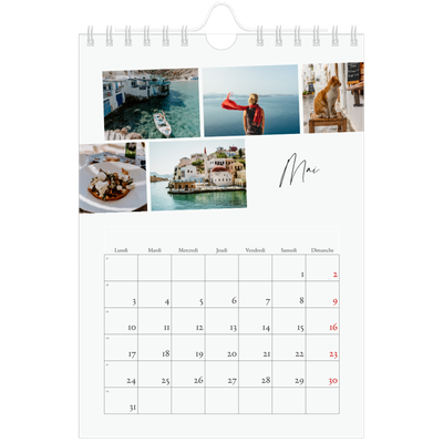 Calendrier photo A5 — Escapade citadine [Mai]