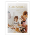 A3 Calendrier annuel — Large texte Doré [couverture]