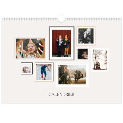 Calendrier photo A3 — Galerie de mur photo [couverture]