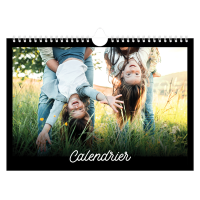 Calendrier photo A4 — Diapositive [couverture]