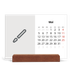 Calendrier de bureau support bois - paysage   — Créez votre produit [couverture]