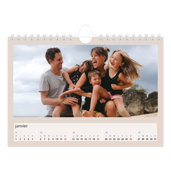 Calendrier photo A5 — Terracotta