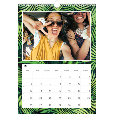 A3 Calendrier annuel — Tropical [couverture]