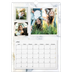 A3 Calendrier annuel — Collection de photos [Avril]