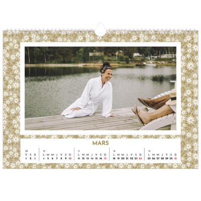 Calendrier photo A3 — En floraison [Mars]