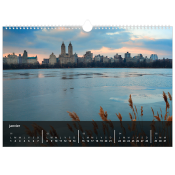 Calendrier photo A3 — Panorama