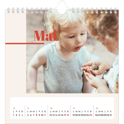 Calendriers annuels carré — Inspiration 90 [couverture]