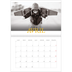Calendrier photo A4 double (30 x 40 cm) — Style héritage [Avril]