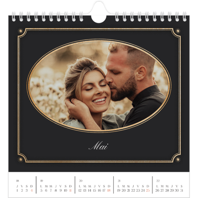 Calendriers annuels carré — Classique vintage [couverture]