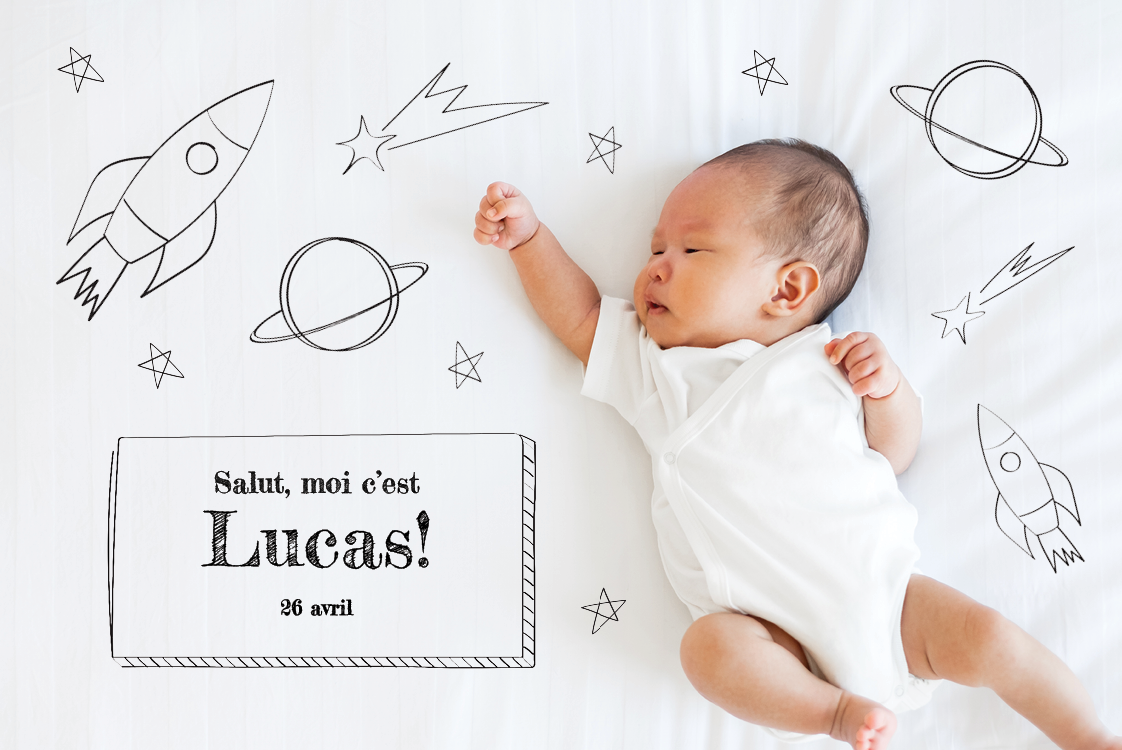 Cartons d'invitation — Vers l’infini et au-delà