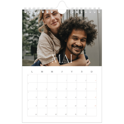 Calendrier photo A5 — Plus grand que la vie [couverture]