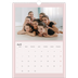 A3 Calendrier annuel — Neo Scandi [Avril]