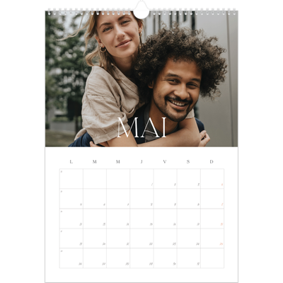 A3 Calendrier annuel — Plus grand que la vie [couverture]