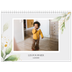 Calendrier photo A4 double (30 x 40 cm) — Éclaboussure florale [couverture]