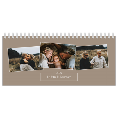 Calendrier de bureau — Souvenirs artisanaux [couverture]