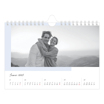 Calendrier photo A5 — Écrans de couleur