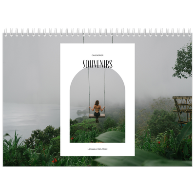 Calendrier photo A4 double (30 x 40 cm) — L'arche ouverte [couverture]