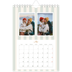 Calendrier photo A5 — Lettrages et rayures [couverture]
