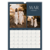 A3 Calendrier annuel — Ardoise et sérifs [Mars]