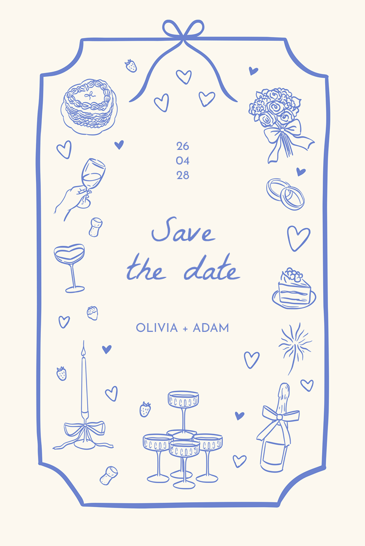 Save the date — Bulles & romance