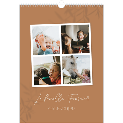 A3 Calendrier annuel — Terre à terre [couverture]