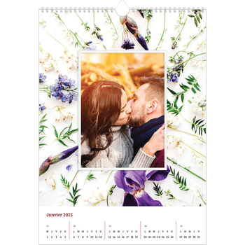 Calendrier photo A3 — Efferverssence florale