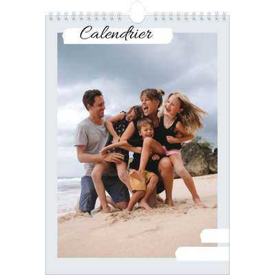 Calendrier photo A4 (20 x 30 cm) — Tons neutres [couverture]