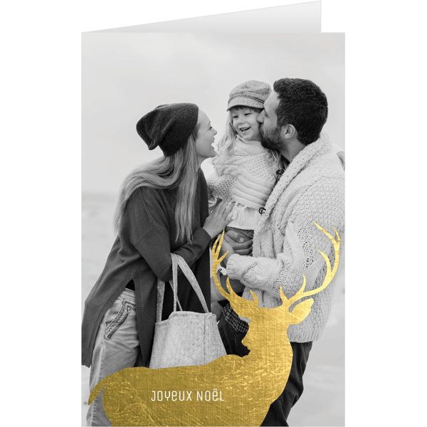Carte de Noël personnalisée 2024 Photobox