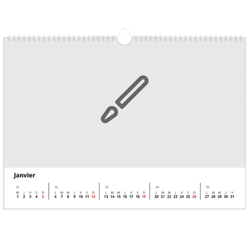 Calendrier photo A3 — Créez votre produit