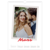 A3 Calendrier annuel — Signature carmin [Mars]