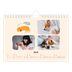 Calendrier photo A5 — Pattes de chien et gribouillis [Janvier]