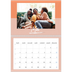 Calendrier photo A4 double (30 x 40 cm) — Papier peint acidulé [couverture]
