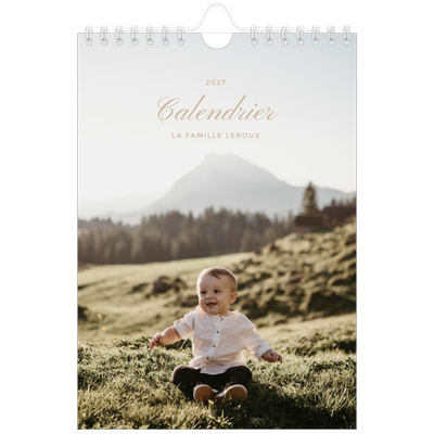 Calendrier photo A5 — Diaporama [couverture]