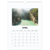 A3 Calendrier annuel — Simple photo [Avril]