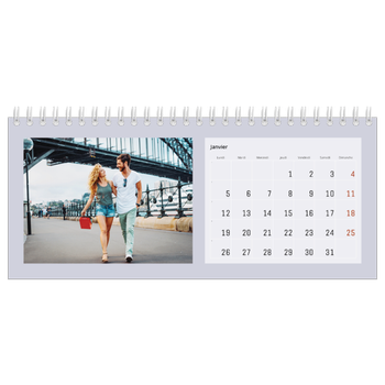 Calendrier de bureau — Un monde en couleur