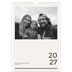 A3 Calendrier annuel — Contemporain audacieux [couverture]