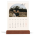 Calendrier de bureau support bois - portrait  — Arche de souvenirs [Avril]