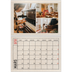 Calendrier photo A4 double (30 x 40 cm) — Craft effet tampon [Mars]